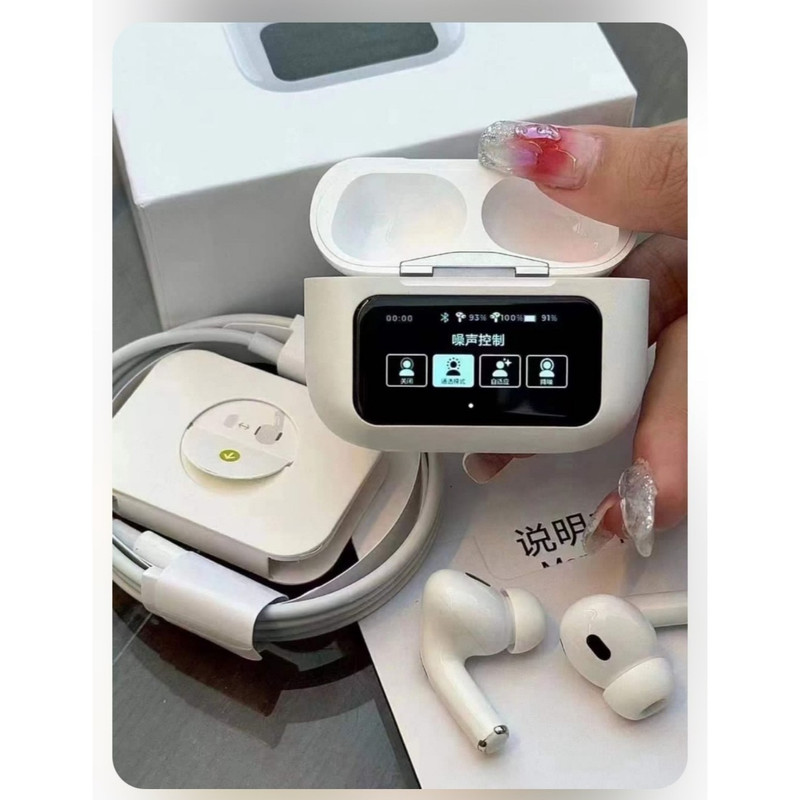 هدفون بلوتوثی مدل Airpods pro Touch screen ancenc ا12