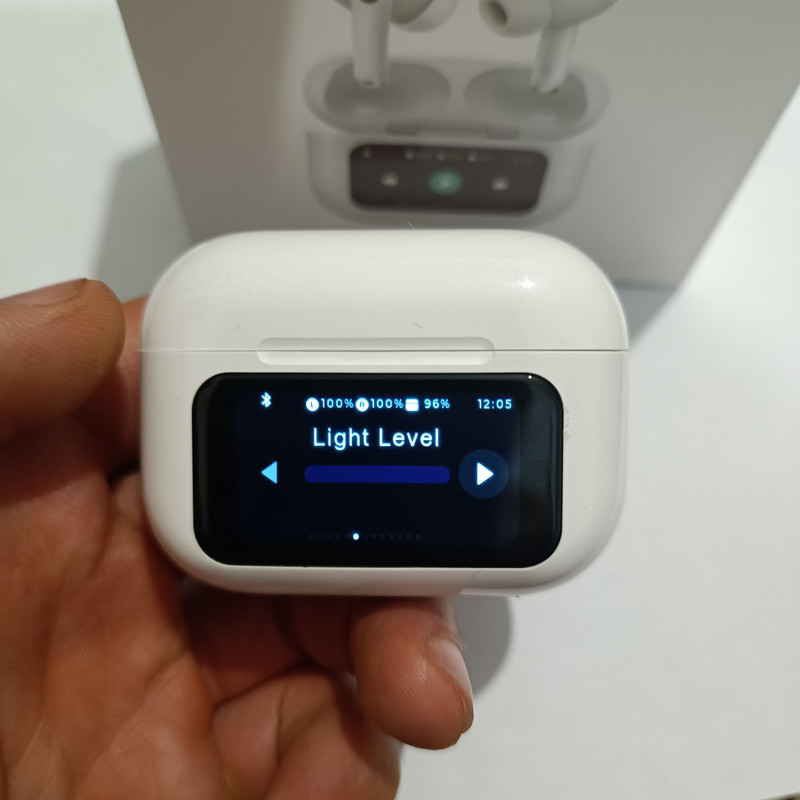هدفون بلوتوثی مدل Airpods pro Touch screen ancenc ا12