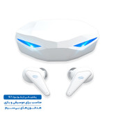 هدفون بلوتوثی مدل K55 با قابلیت حذف نویز ANC، درگاه شارژ USB Type-C، دارای کنترل لمسی روی گوشیها، حالت Gaming، مقاومت...