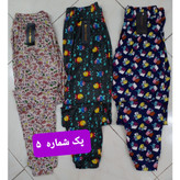 پک 3 عددی شلوار گیاهی زنانه خارجی جنس عالی فری سایزه فول کشه از سایز 38 تا سایز 48 میخوره به هر سایزی راحت ارسال رایگان