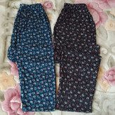 پک 2 تایی شلوار زنانه جنس نخی طرح فروش ویژه عمده فری سایزه از سایز 40 تاسایز 50 میخوره به هر سایزی راحت با ارسال رایگان