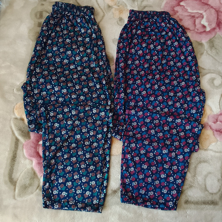 شلوار زنانه راحتی جنس نخی قواره بزرگ فری سایز ازسایز 46 تاسایز 65 میخوره راحت تنخور جنس کیفیت عالی قد100 ارسال رایگان