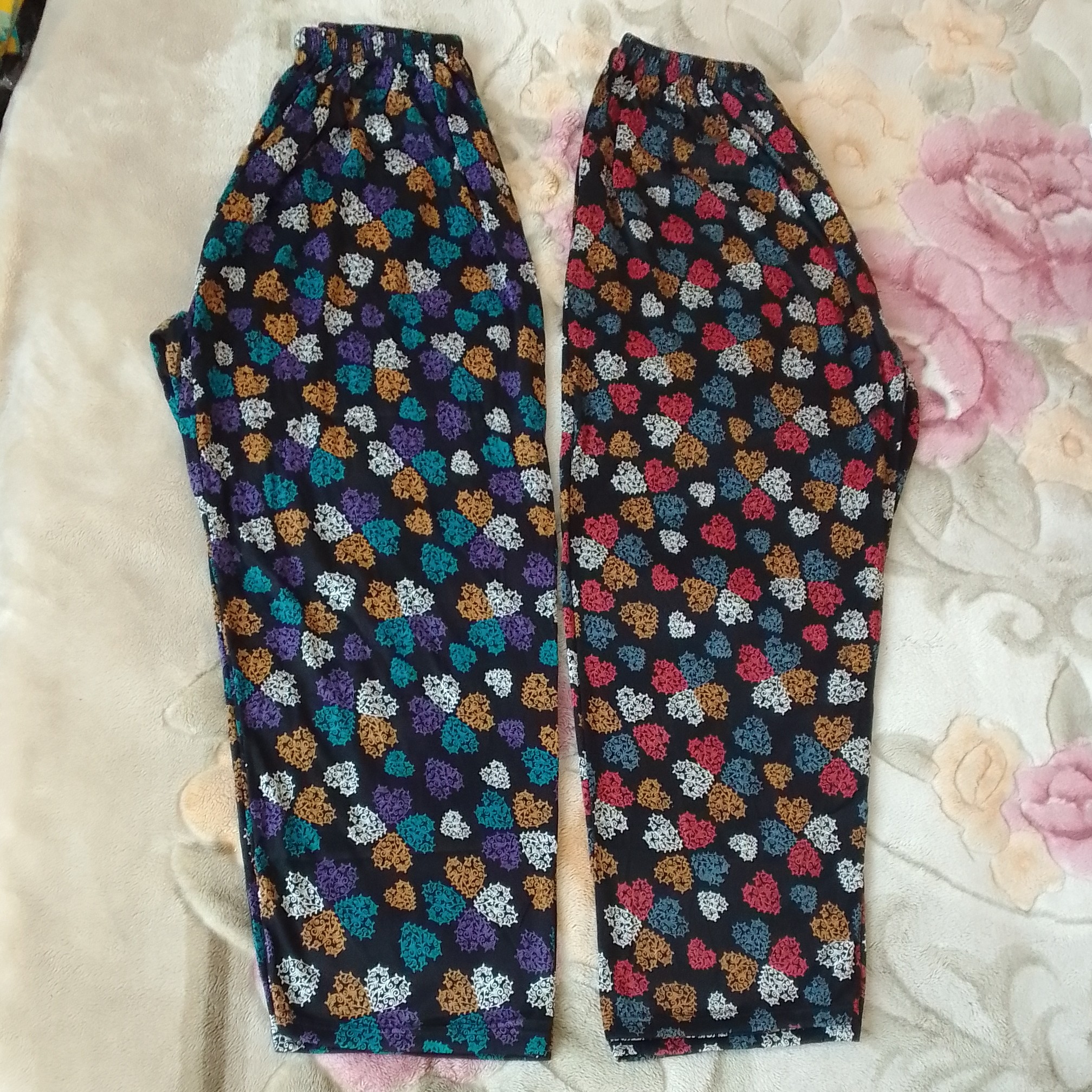 شلوار زنانه راحتی جنس نخی قواره بزرگ فری سایز ازسایز 46 تاسایز 65 میخوره راحت تنخور جنس کیفیت عالی قد100 ارسال رایگان