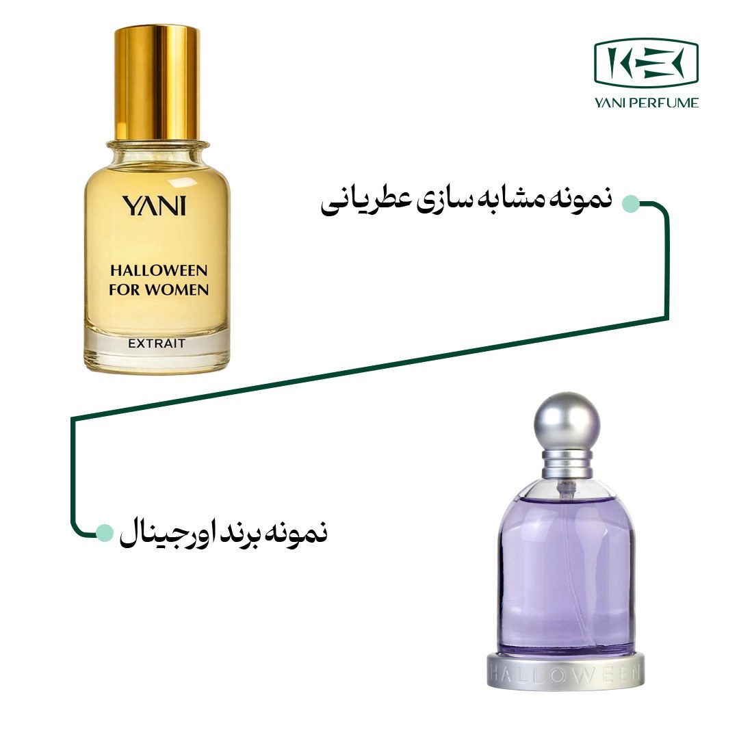عطر هالووین زنانه با رایحه خنک حجم 30 میل اکسترا د پرفیوم از برند عطریانی