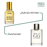 عطر جورجیو آرمانی اکوا دی جیو سفید با رایحه معطر دریایی و طبع خنک،حجم 50 میل از برند عطریانی