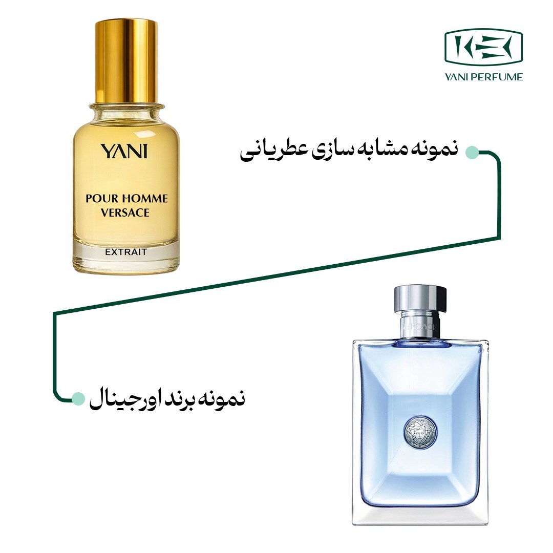 عطر مردانه ورساچه پورهوم با رایحه خنک حجم 50 میل اکسترادپرفیوم عطریانی