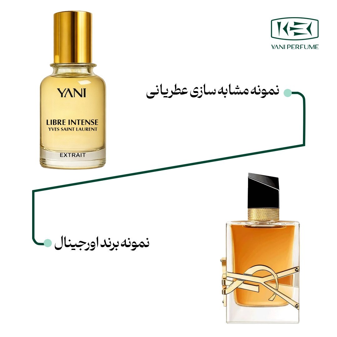 عطر ایو سن لورن لیبر اینتنس با رایحه گلی و طبع گرم حجم 50 میلی اکسترادپرفیوم از برند عطریانی