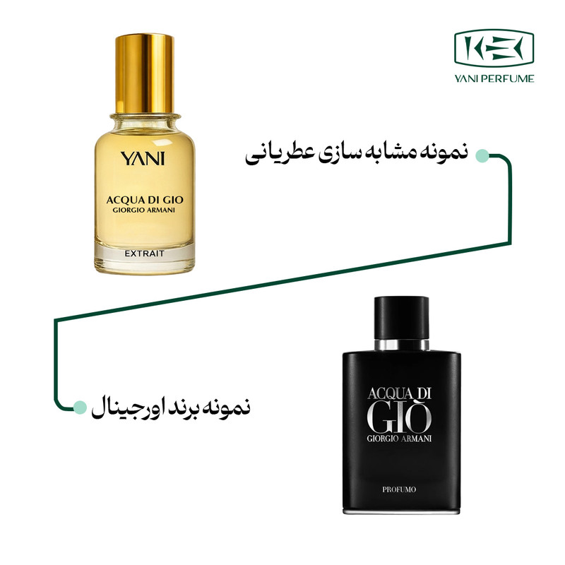 عطر جورجیو آرمانی آکوا دی جیو بلک حجم 50 میلی لیتر از برند عطریانی