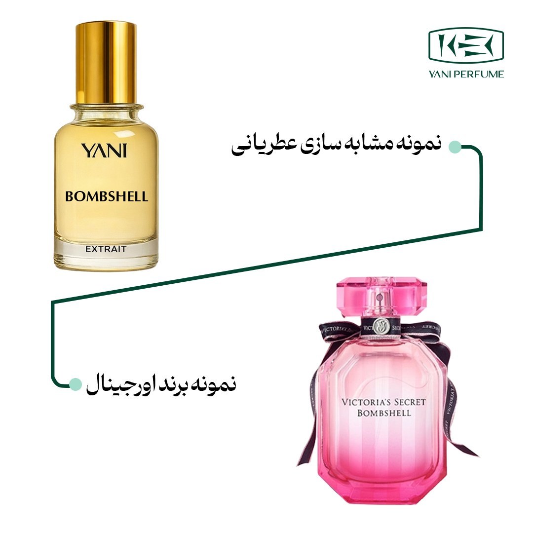 عطر ویکتوریا سکرت بامب شل با رایحه ملایم حجم 50 میلی لیتر از برند عطریانی