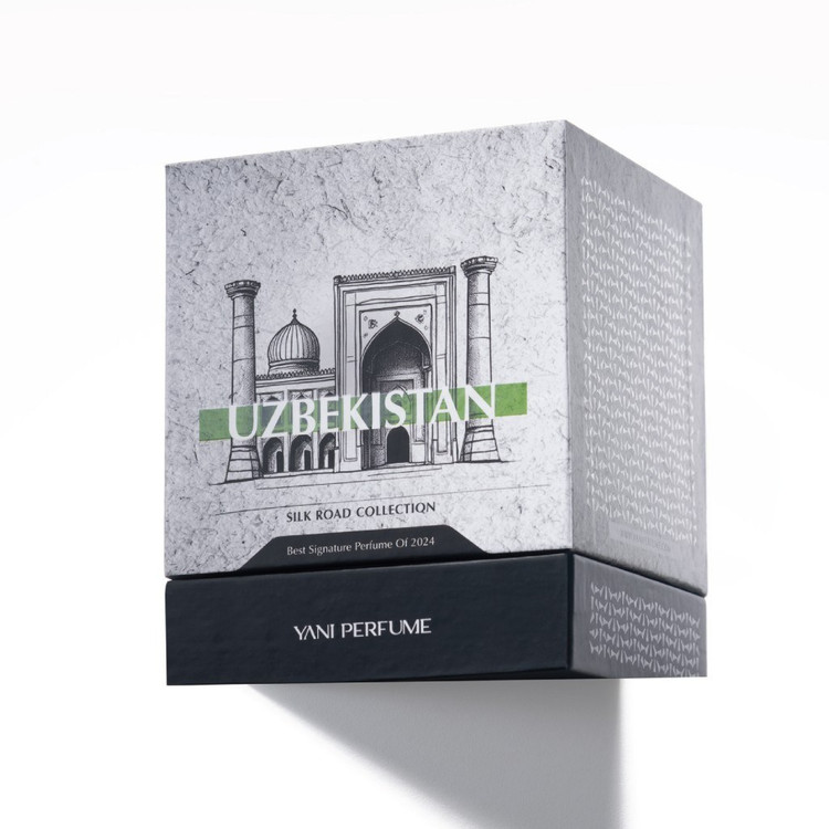 عطر زنانه و مردانه ازبکستان با رایحه معتدل 50 میل اکسترا د پرفیوم از برند عطریانی