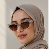 عینک عسلی جمع و جور