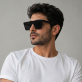 عینک مردانه مشکی اسپرت